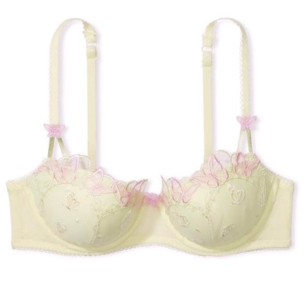 Elegant Lace Trim Bra